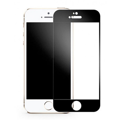 Vidro Temperado Completo - iPhone 5/5/5C/SE Preto