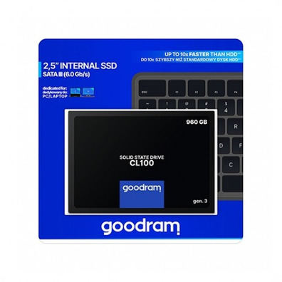 Disco Duro 2,5 '' SSD 960GB SATA 3 GOODRAM CL10 Gen.2