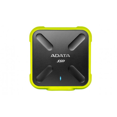 Disco duro externo Adata SD700 512 GB Negro / Amarillo