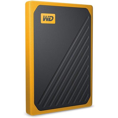 Disco rígido Externo SSD Western Digital My Passport Go 500 GB Yellow