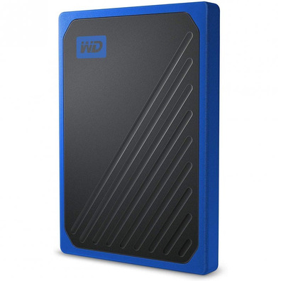 Disco rígido Externo SSD Western Digital My Passport Go 500 GB Blue