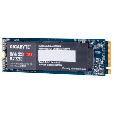 Disco Duro Gigabyte GP-GSM2NE3128GNTD SSD NVMe M.2 128 GB 2280