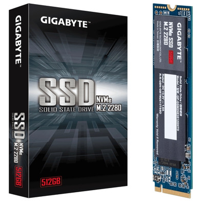 Disco Duro Gigabyte GP-GSM2NE3512GNTD SSD NVMe M.2 512GB 2280