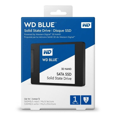 Disco Duro SSD Western Digital Blue SATA 3 2TB 2,5 ''