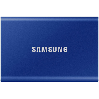 Disco rígido SSD Samsung Portátil T7 2TB USB Azul