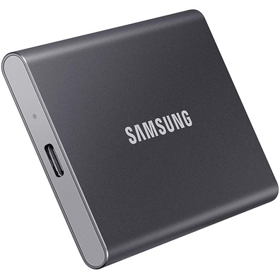 Disco rígido SSD Samsung Portátil T7 2TB USB-Gris USB