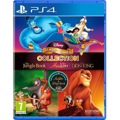 Disney Classic Games Collection (Aladdin, Rey León, El Libro de la Selva)-PS4