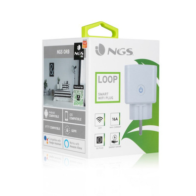 Tomada Inteligente NGS Smart wi-fi Plug Loop