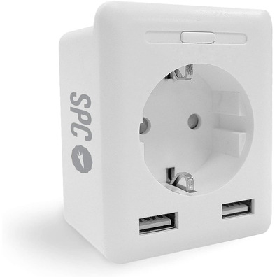 Enchufe Meia SPC Clever USB Plug