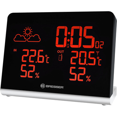 Estación MeteorologBresser Station Radio Temeo TB