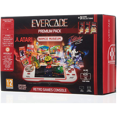 Evercade Namco Museum Premium Pack (Atari, Namco Museum, Interplay Cart)