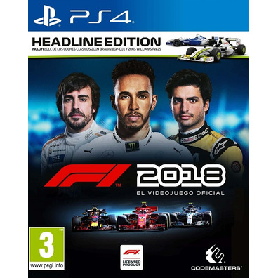 F1 2018 Headline Edition PS4