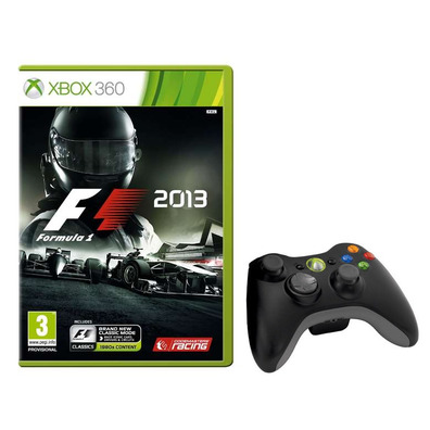 Formula 1 2013 + Mando Wireless Xbox 360 Negro