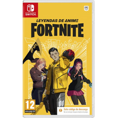 Fortnite: Leyendas del Anime (Code in a Box) Switch