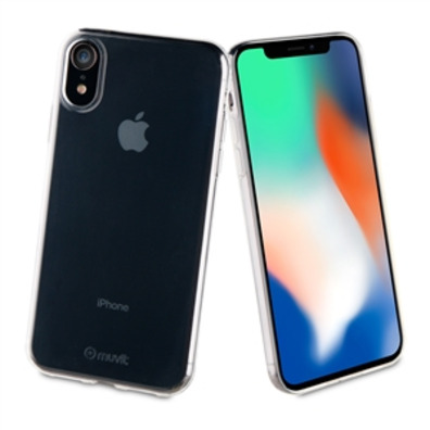 Capa de Vidro Soft iPhone XR Transparente Muvit