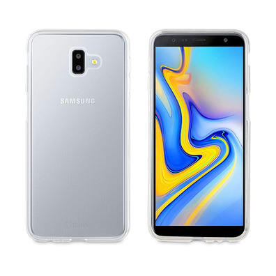 Capa de Vidro Soft Samsung Galaxy J6 Plus transparente