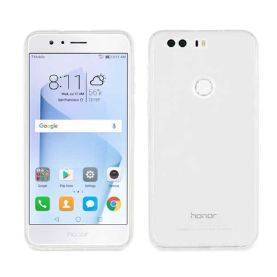 Funda Crystal Soft Transparente Huawei Honor 8 Muvit