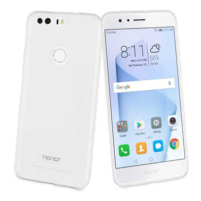 Funda Crystal Soft Transparente Huawei Honor 8 Muvit