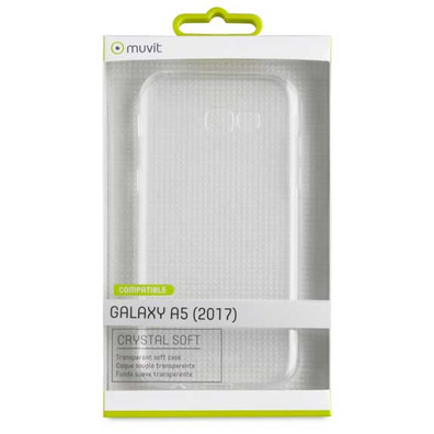 Funda Crystal Soft Transparente Samsung Galaxy A5 2017 Muvit