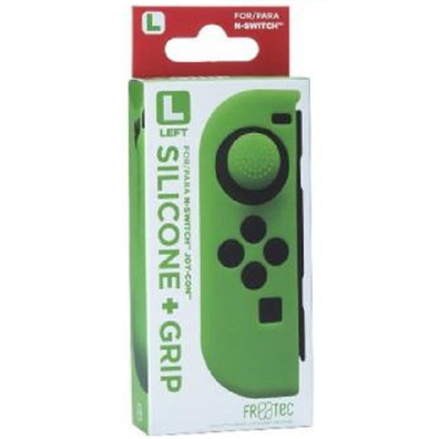 Capa de Silicone Joy Com Esquerdo  Grip Verde