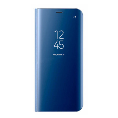 Capa de espelho tipo libro - Samsung Galaxy S9 Azul