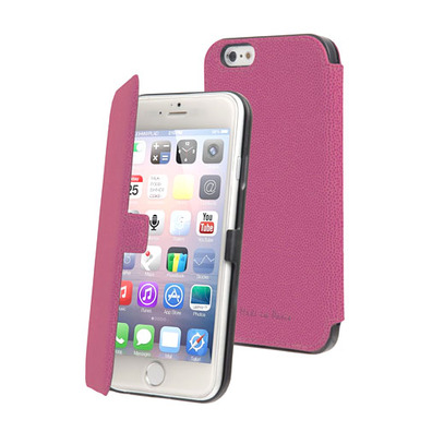 Funda Tipo Livro Rosa iPhone 6 Plus Made in Paris