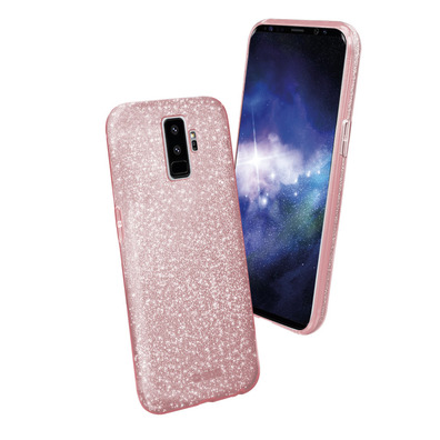 Capa Glitter Sparky para Samsung Galaxy S9 + SBS Rosa