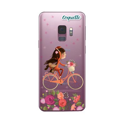 TPU Bici 18 Capa Samsung Galaxy S9 Coquette