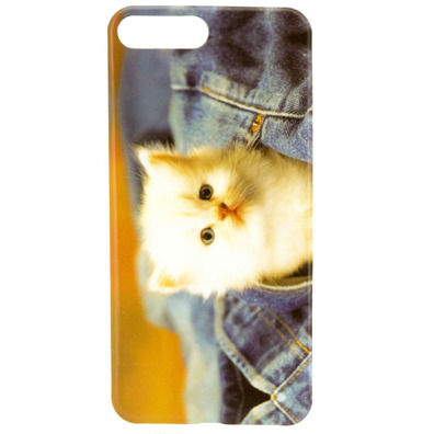 Funda TPU iPhone 7 Plus Cat X-One