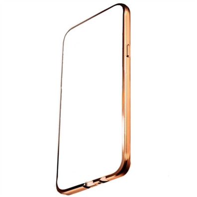 Funda TPU Metal iPhone 7 Gold X-One