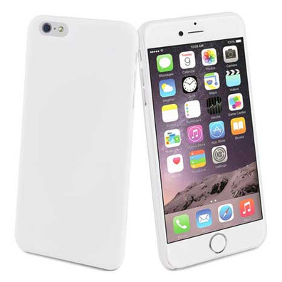 Funda Ultrafina Classic Gris iPhone 6 Plus Muvit