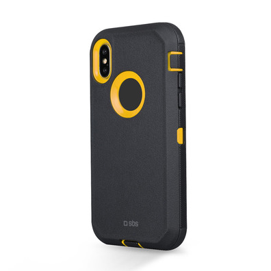 Capa Unbreakable, com clip de cinto para iPhone XS/X SBS