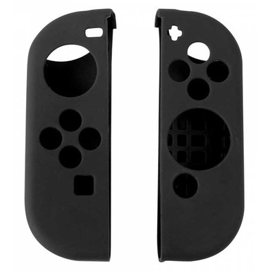 Fundas Silicona para Comandos Joy-Con Nintendo Switch - Preto