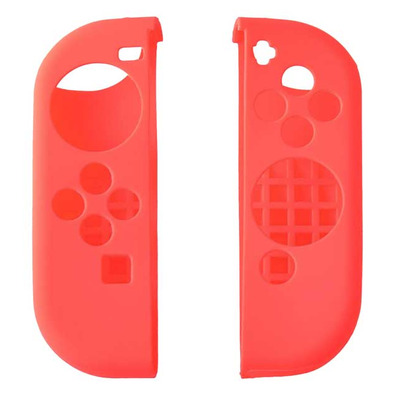 Fundas Silicona para Comandos Joy-Con Nintendo Switch - Vermelho