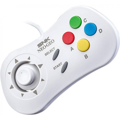 Gamepad Neo Geo Mini Branco