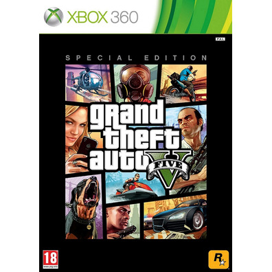 Grand Theft Auto V Xbox 360 Edição especial