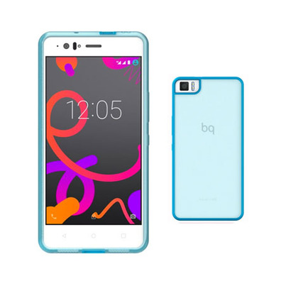 Funda Bq Aquaris M5 Gummy Lime