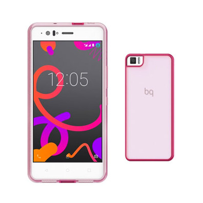 Funda Bq Aquaris M5 Gummy Lime