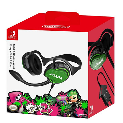 Hori headset splatoon 2 splay & chat