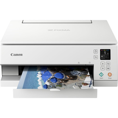 Impressora Multifunções Canon Pixma TS6351 Wifi Branca