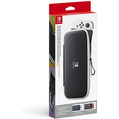 Kit Accesorios Nintendo Switch OLED (Funda + Protectores)