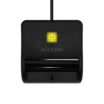 Lector de DNI-E USB-C Aisens ASCR-SN03C-BK Negro