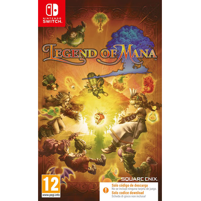 Legendas de Mana (Code in a Box) Switch