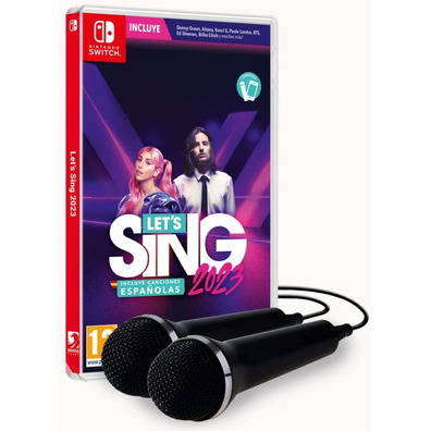 Vamos Sing 2023 + 2 Micrófonos Switch