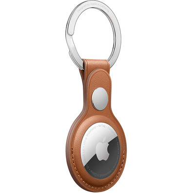 Llavero Cuero Apple Airtag Saddle Brown MX4M2ZM/A