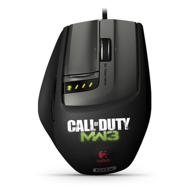 Ratón Logitech G9X: Call of Duty Edition