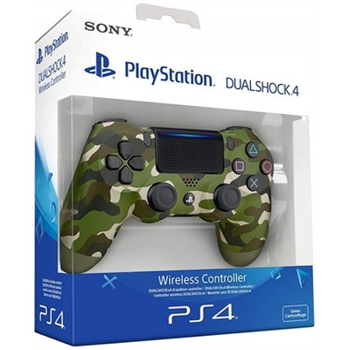 Dualshock 4 Green Camouflage