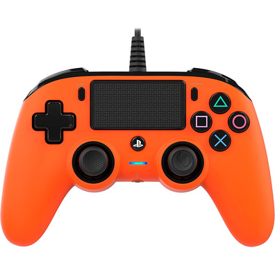 Mando Nacon Compact Wired Orange Oficial PS4