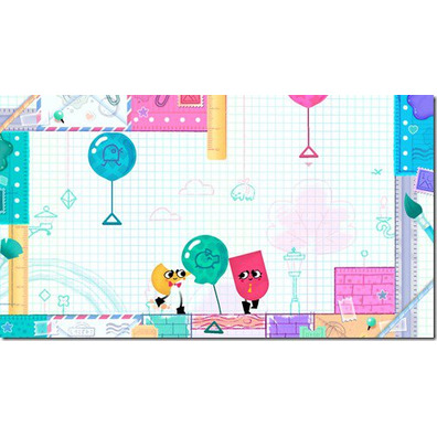 Joy-Con Set (Azul/Vernelho) + Snipperclips