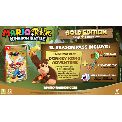 Mario Rabbids kingdom Battle Gold Edition Switch